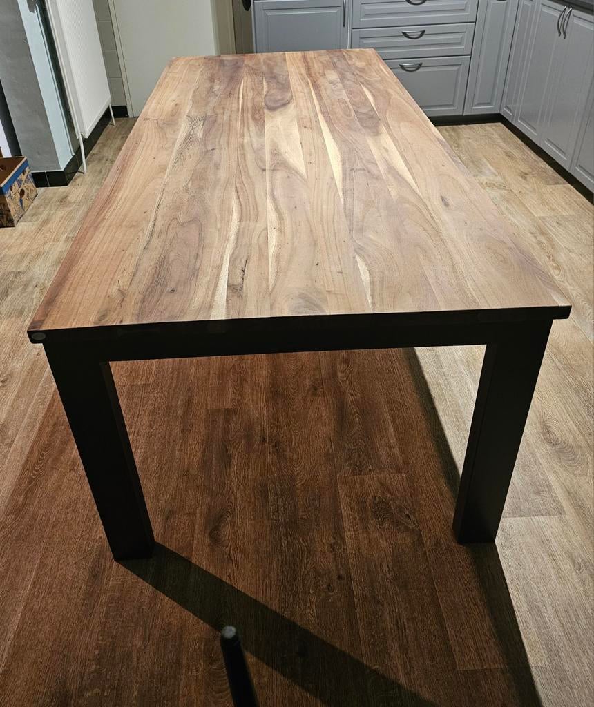 EETKAMER TAFEL HENDERS & HAZEL, Ophalen, Zo goed als nieuw, Teakhout