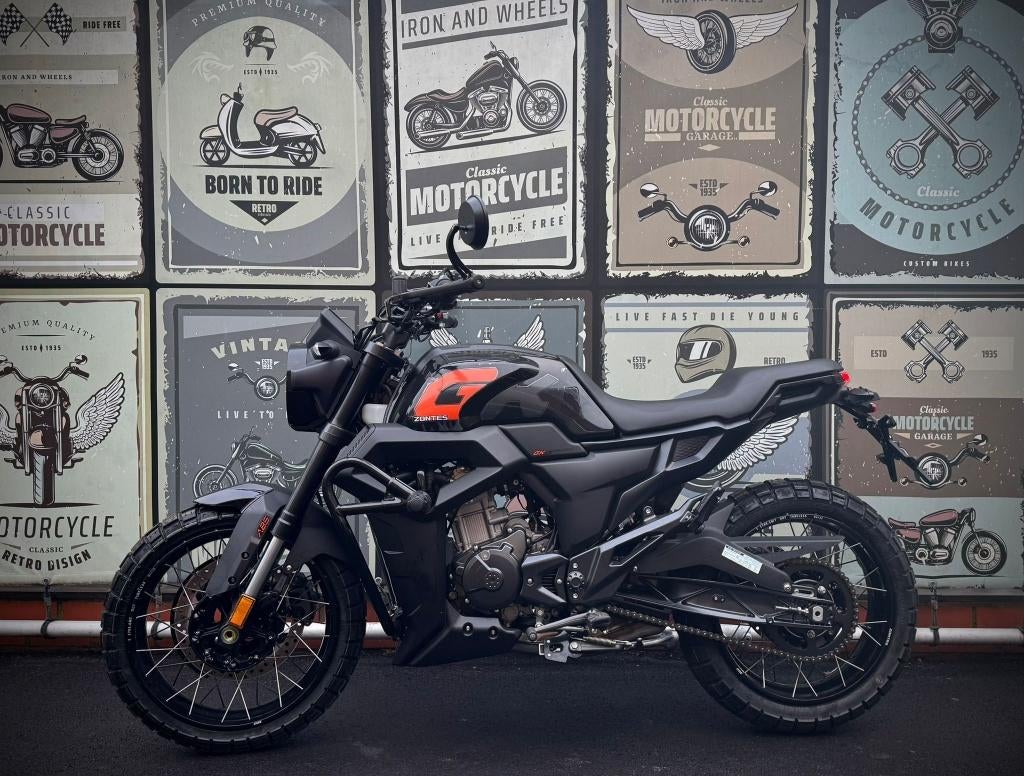 Zontes GK 125cc – Neuve – 0 km – Garantie 3 ans, Motos, Motos | Marques Autre, Particulier, Autre, jusqu'à 11 kW, 1 cylindre, ABS