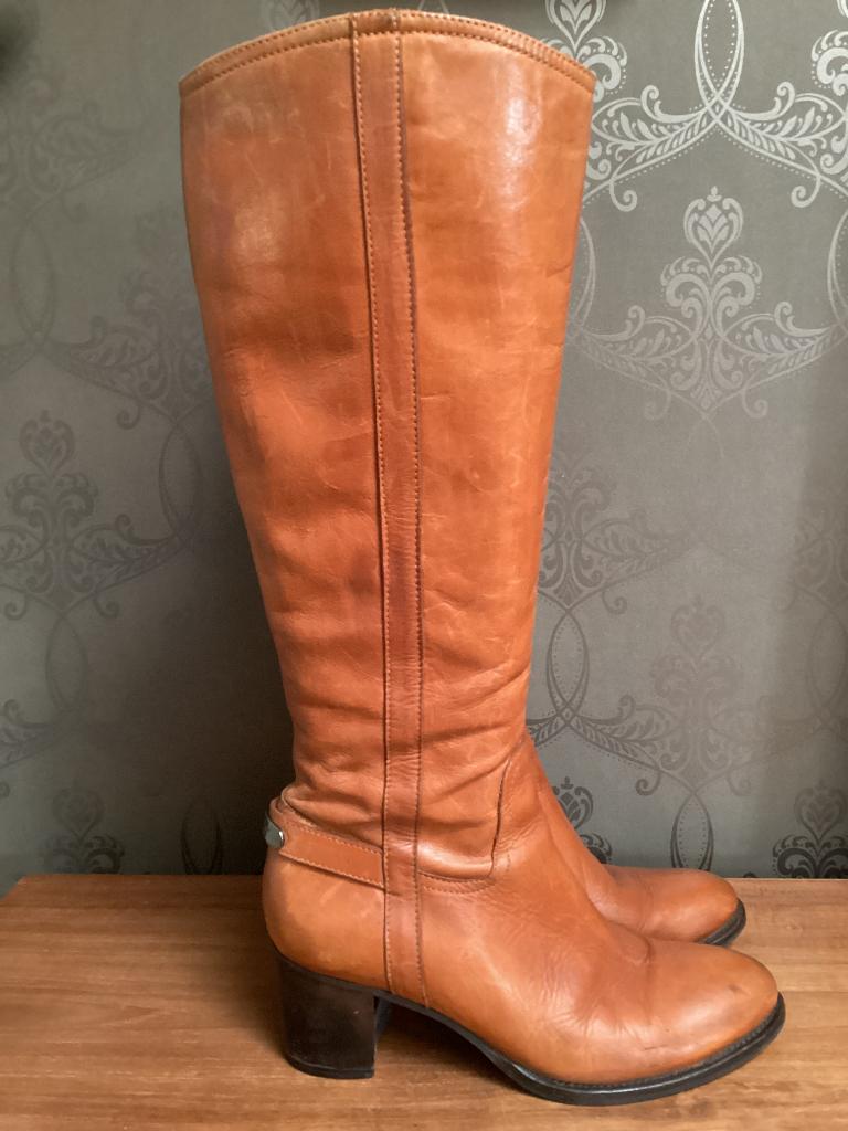 Laarzen Sensunique 38 cognac, Enlèvement ou Envoi, Sensunique, Comme neuf, Brun