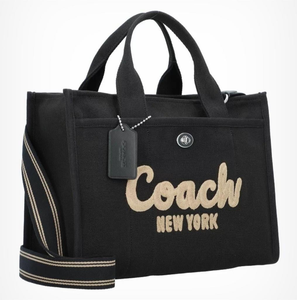 Nieuwe zwarte handtas Tote Cargo v.an  merk  Coach NewYork, Ophalen of Verzenden, Nieuw