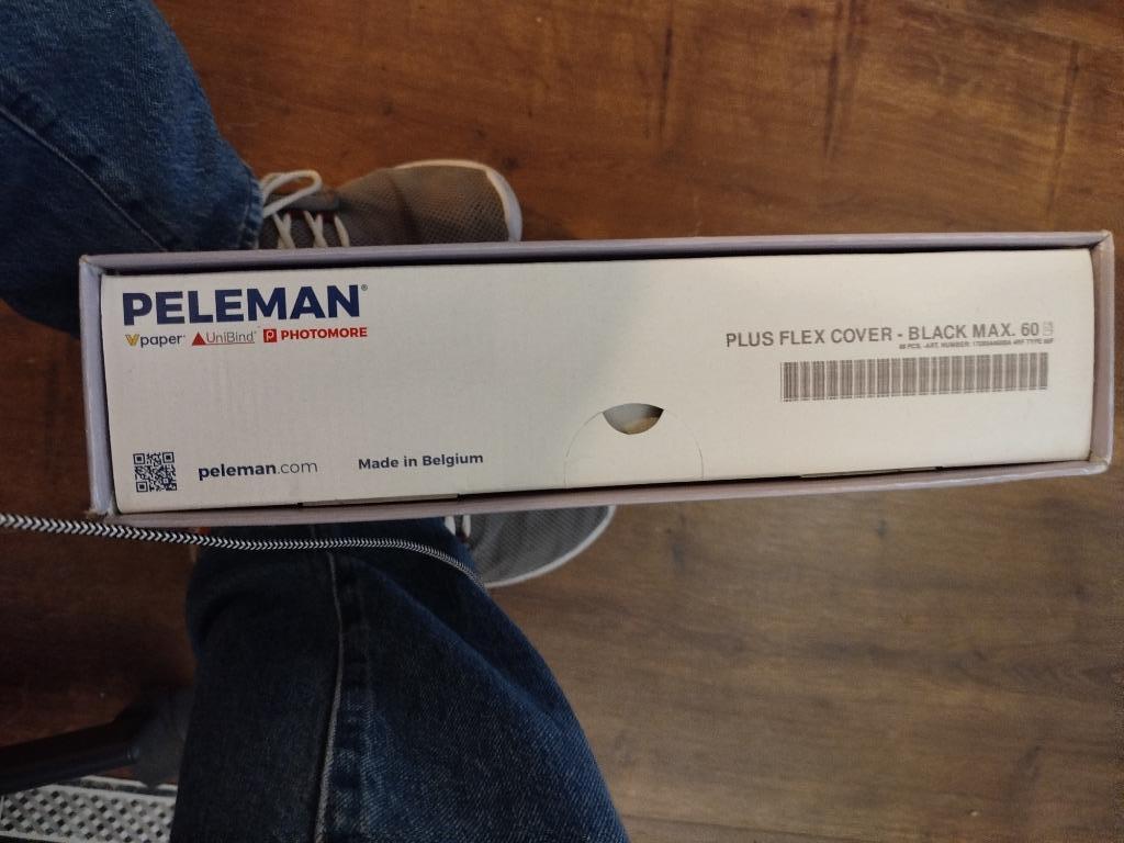 Peleman (Unibind) plus bindmiddelen met flexibele hoes, Ophalen of Verzenden, Nieuw in verpakking, Overige typen