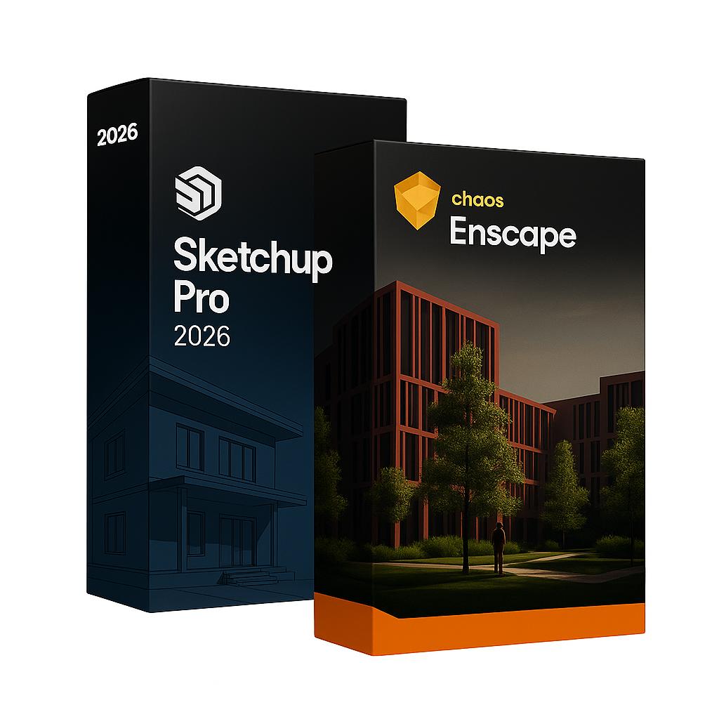 SketchUp Pro 2026 + Enscape 4, Enlèvement, Neuf, Windows