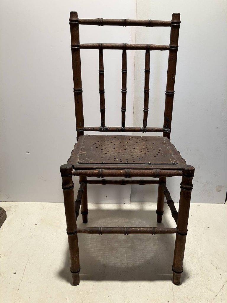 paire de chaises en bambou début 20 éme, Enlèvement