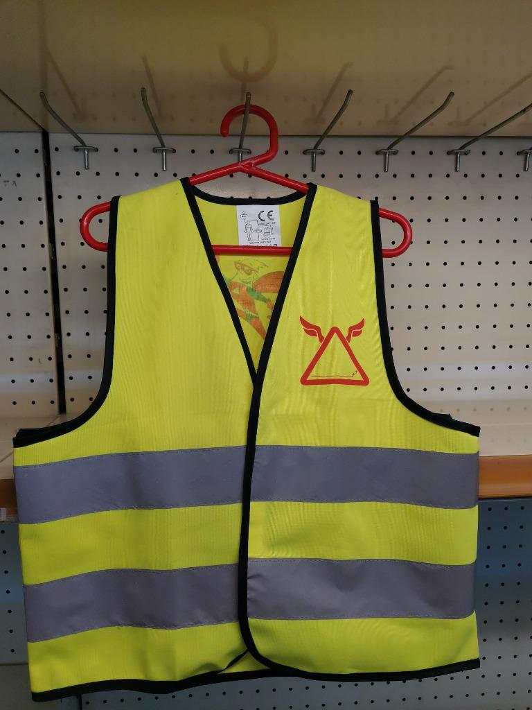 Fluo kindervestje 1St = 1,8€, 10St = 15€, Fietsen en Brommers, Fietsaccessoires | Fietskleding, Nieuw, Kinderen, Bovenkleding