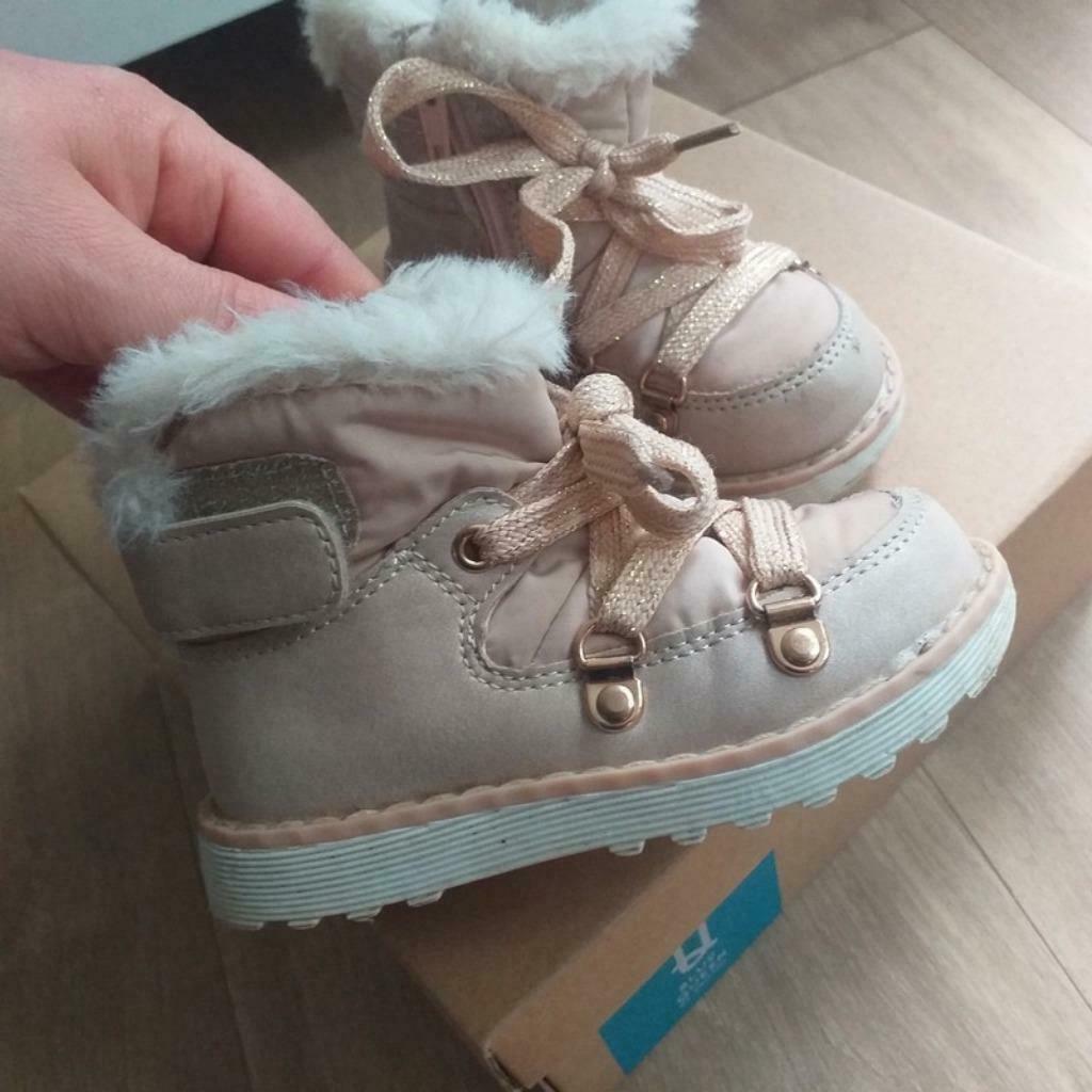 Bottines fourrées, Bottes, Enlèvement ou Envoi, Comme neuf, Fille