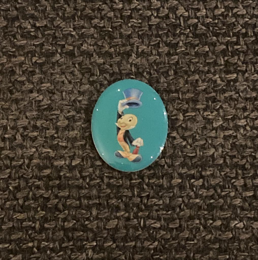 PIN - DISNEY - PINOCCHIO - JIMINY CRICKET, Envoi, Utilisé, Figurine, Insigne ou Pin's
