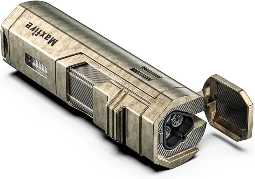 Briquet Maxfire Retro Triple Flame LIVRAISON GRATUITE, Envoi, Neuf, Briquet