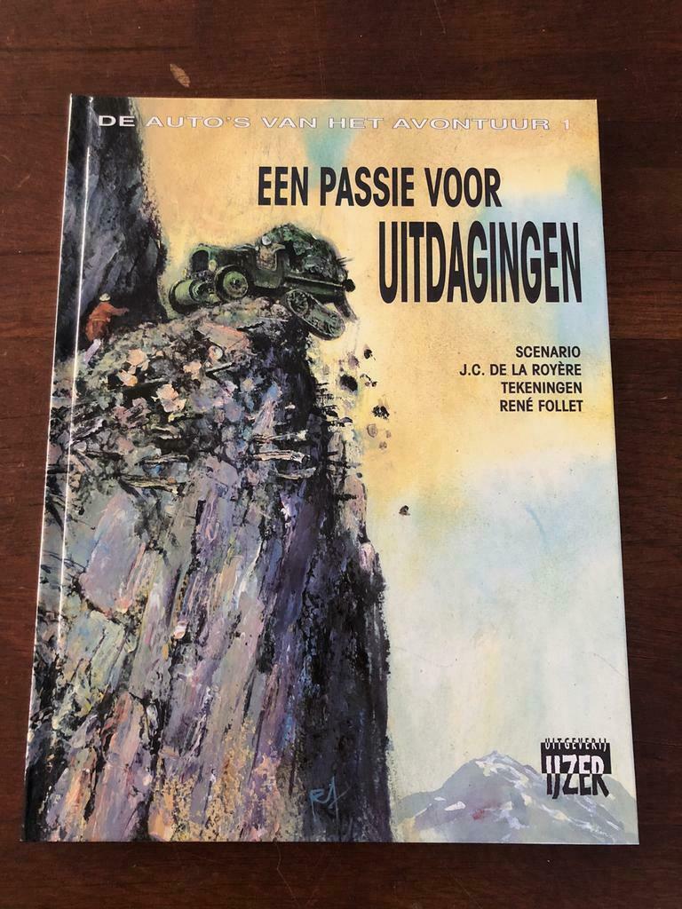 J.C. de la Royere , nr1, Een passie voor uitdagingen, 1996, Eén stripboek, Ophalen of Verzenden, Zo goed als nieuw, J.C. de la Royere