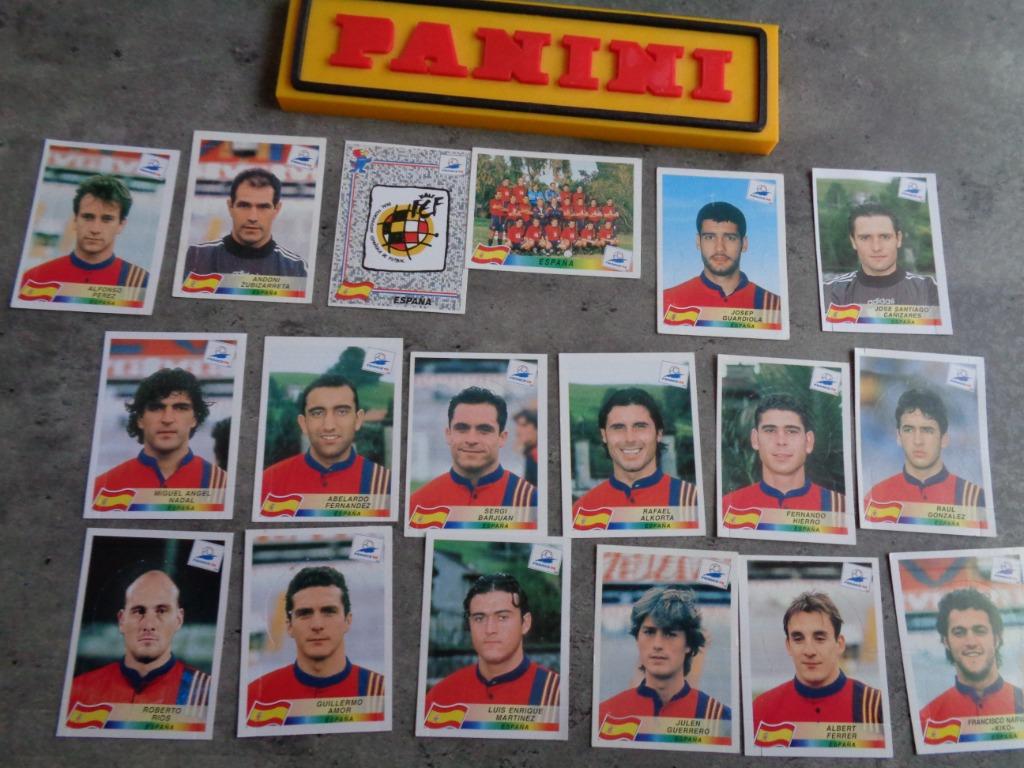 PANINI VOETBAL STICKERS WORLD CUP 98 FRANCE WK SPANJE *****, Ophalen of Verzenden