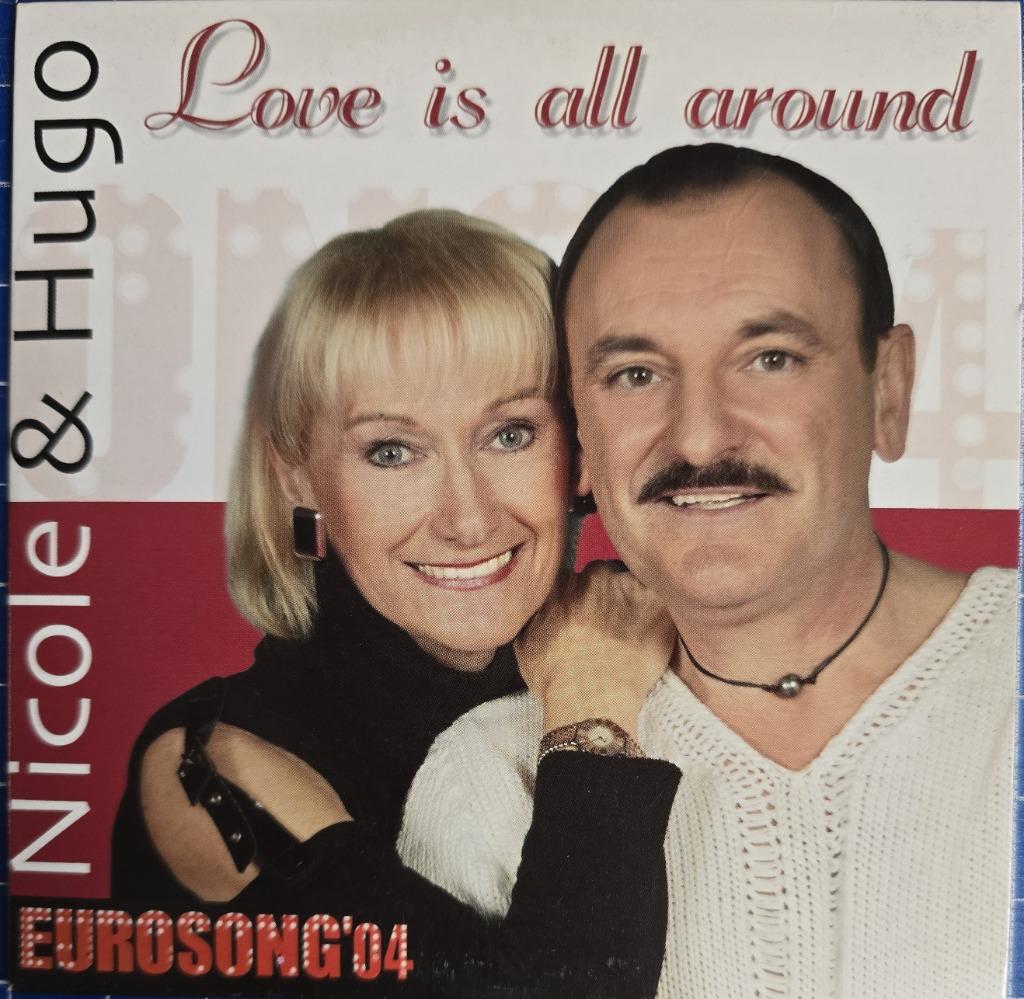 CD Single Nicole & Hugo - Love Is All Around, Enlèvement ou Envoi, Comme neuf