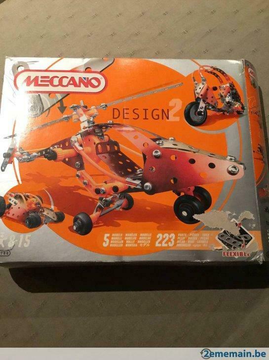 Meccano-ontwerp, Kinderen en Baby's, Speelgoed | Educatief en Creatief, Ophalen, Gebruikt