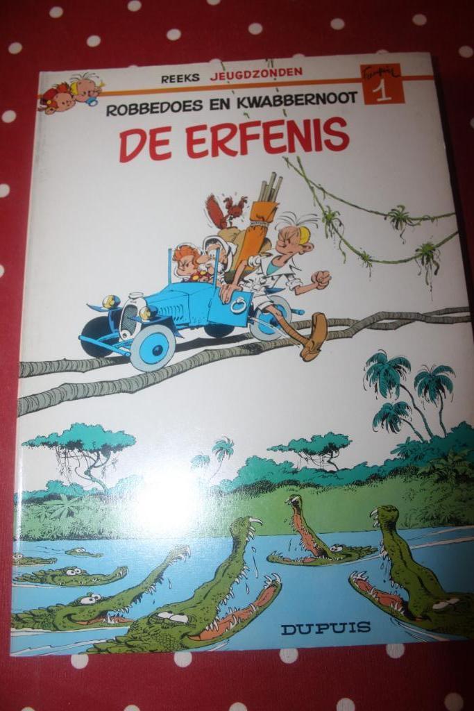 Robbedoes en Kwabbernoot    reclame strips, Plusieurs BD, Enlèvement ou Envoi, Comme neuf, André Franquin