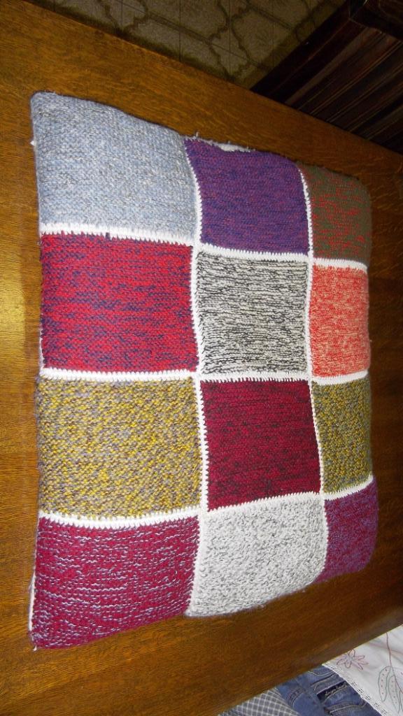 Patchwork Kussen - 2 kanten, Huis en Inrichting, Woonaccessoires | Kussens, Ophalen of Verzenden