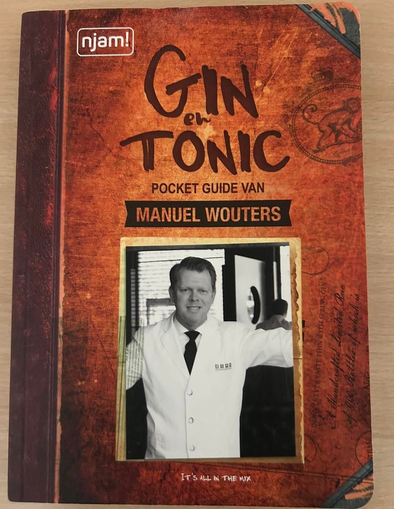 Manuel Wouters - Gin en tonic pocketguide - Kerstgeschenk, Ophalen of Verzenden, Nieuw, Manuel Wouters