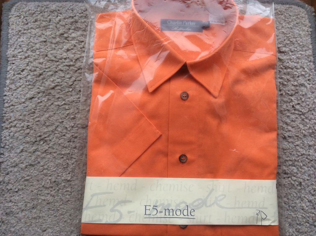 Overhemd charlie parker e5 mode maat 39/40 Nieuw!, Kleding | Heren, Ophalen of Verzenden