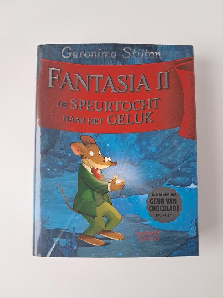 Geronimo Stilton - Fantasia 2 - De speurtocht naar het geluk, Geronimo Stilton, Fiction général, Comme neuf, Enlèvement