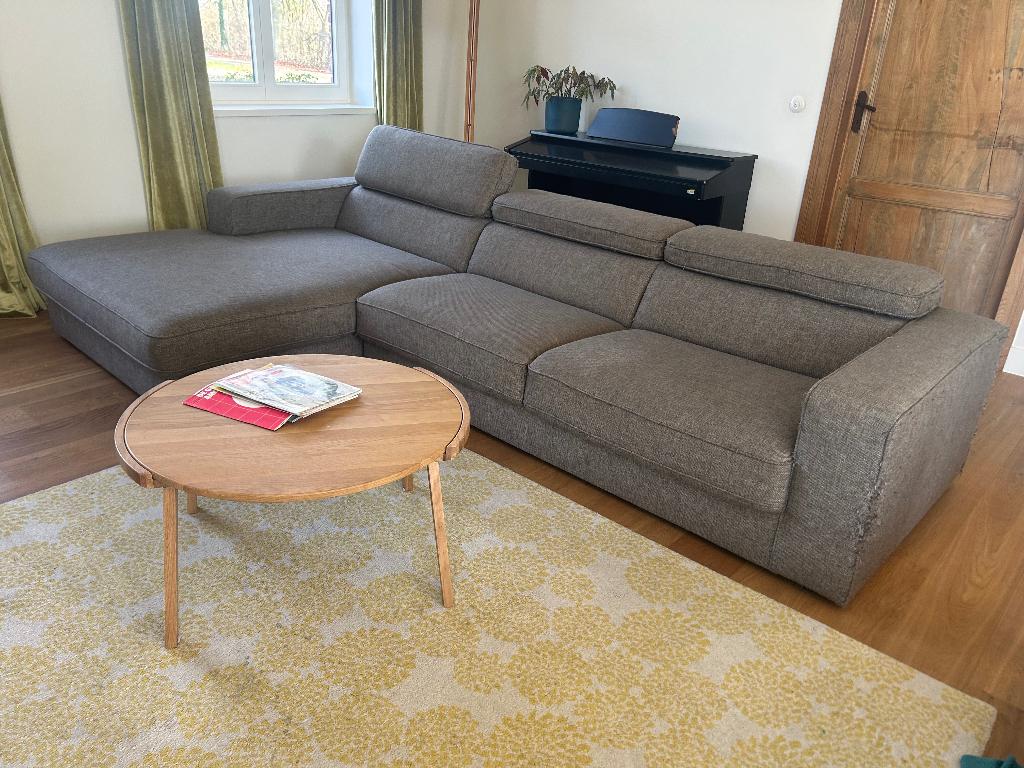 Chaise avec chaise longue, Enlèvement, Tissus
