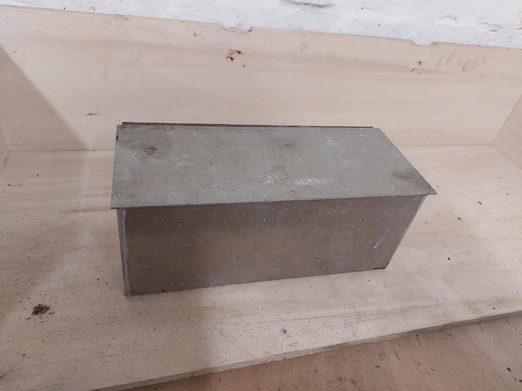 Boîte de rangement en inox, Bricolage & Construction, Enlèvement, Utilisé