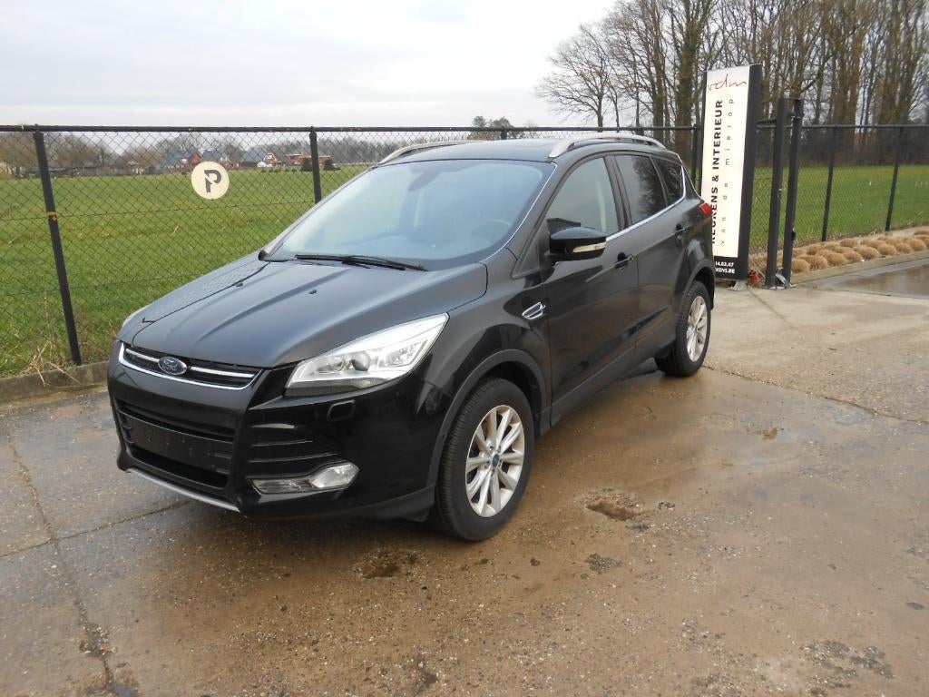 Ford Kuga 1.5 ecoBoost Titanium Navi Panodak VOL OPTIES, Auto's, Ford, Voorwielaandrijving, Euro 5, 4 cilinders, Leder en Stof