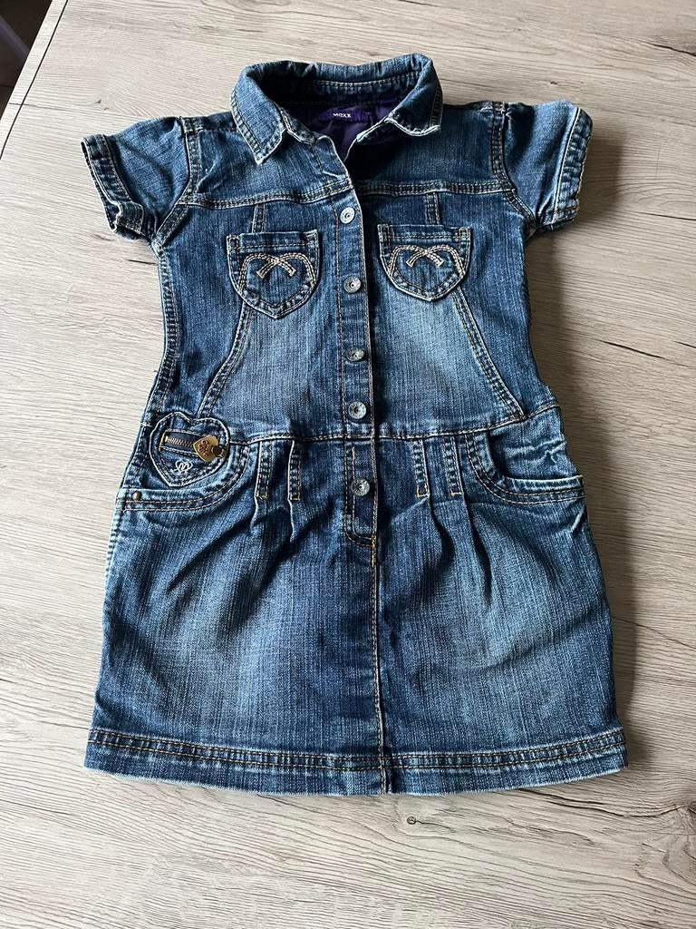 Robe en jean de Mexx, taille 116, Enfants & Bébés, Mexx, Robe ou Jupe, Enlèvement ou Envoi, Utilisé