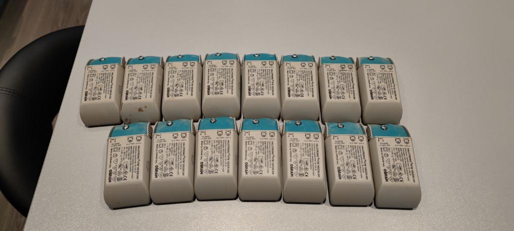 15 Osram HTM 105VA 230V Transformateur 12V | Halogen, Enlèvement, Utilisé, Autres matériaux, Halogène
