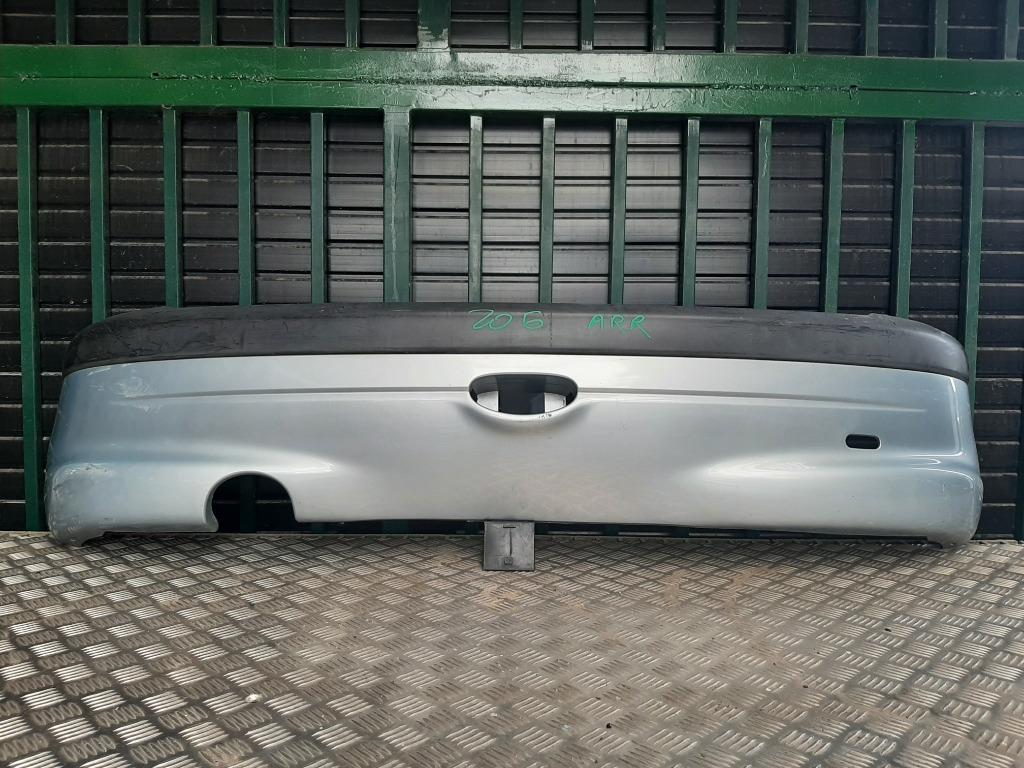 Pare choc arriere Peugeot 206 couleur GRIS, Autos : Pièces & Accessoires, Enlèvement ou Envoi, Avant, Peugeot