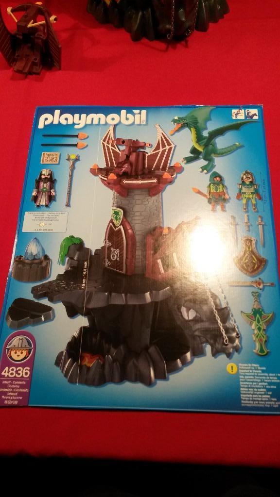 Playmobil 4836 Groene Drakentoren, Enfants & Bébés, Jouets | Playmobil, Enlèvement ou Envoi, Comme neuf, Ensemble complet