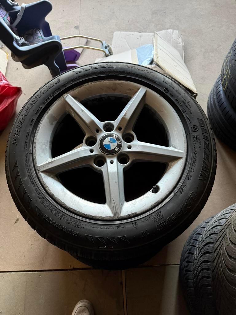Jante bmw serie 1, Gebruikt, 16 inch, Banden en Velgen, Ophalen