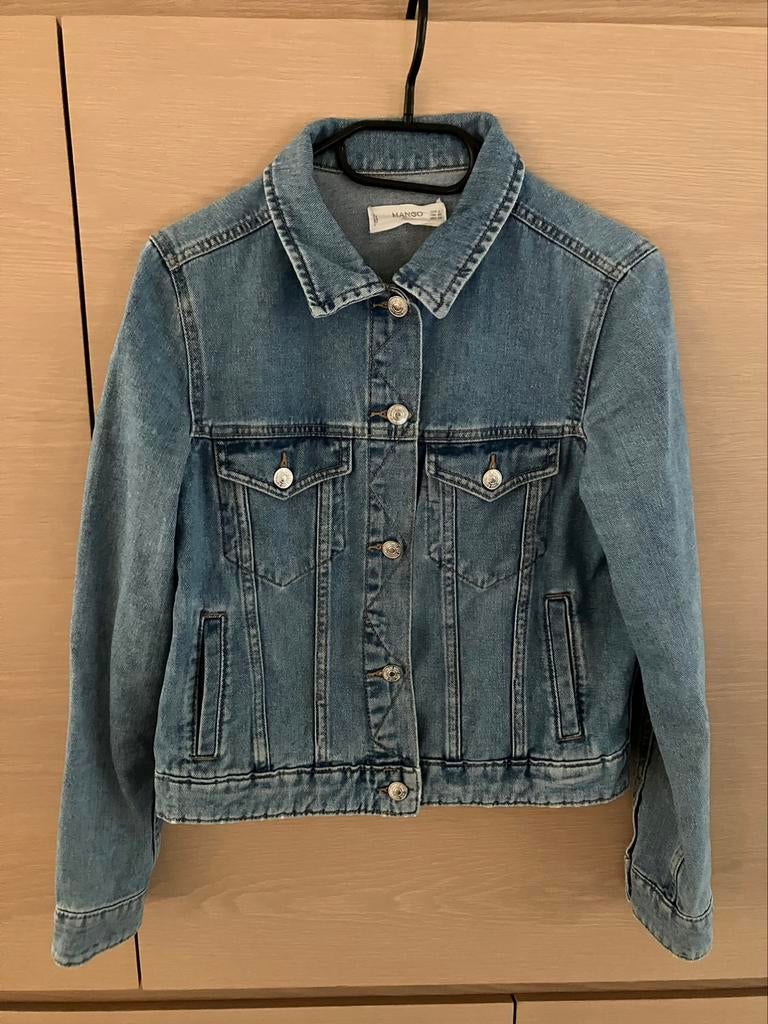 Hedendaags jeansjasje Mango - S, Mango, Blauw, Ophalen of Verzenden, Zo goed als nieuw