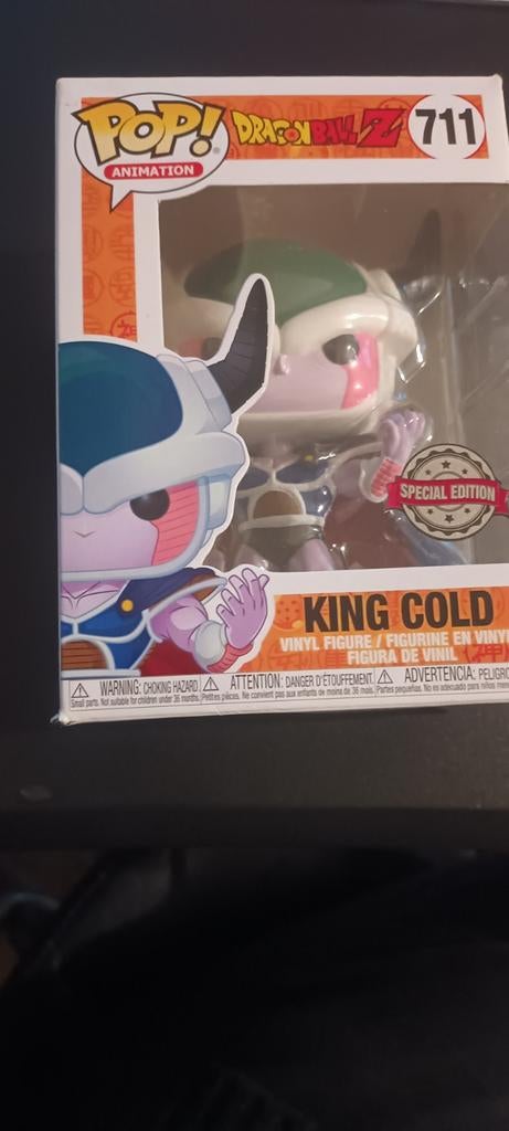 Funko Pop DragonBallz King Gold Freezer speciale editie, Verzamelen, Ophalen of Verzenden