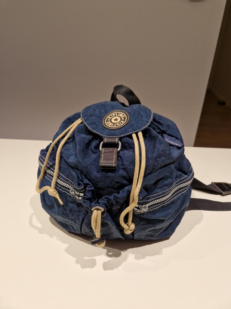 Sac à dos bleu Kipling, Bijoux, Sacs & Beauté, Sacs | Sacs à dos, Utilisé, Kipling, 25 à 40 cm, 30 à 45 cm, Enlèvement ou Envoi