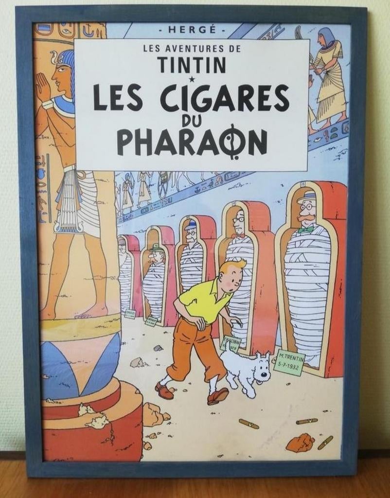 Affiche TINTIN, Enlèvement, Comme neuf