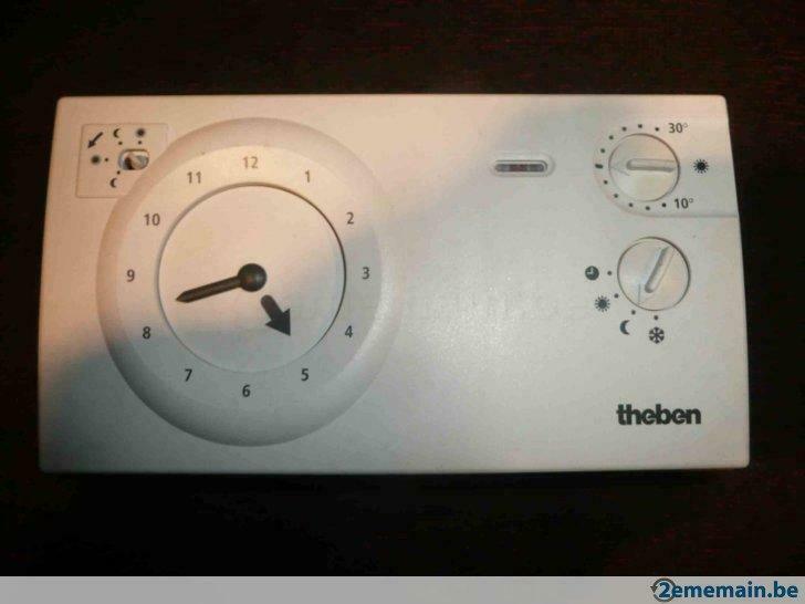thermostat d'ambiance marque réputée THEBEN RAM 784-R(n°1), Enlèvement ou Envoi, Utilisé, Thermostat