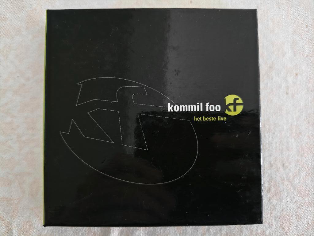 KOMMIL FOO - Het beste live (3 CD box), Cd's en Dvd's, Ophalen of Verzenden, Zo goed als nieuw, Boxset