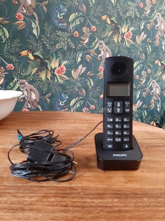 Téléphone sans fil Philips en très bon état, Enlèvement ou Envoi, Comme neuf, 1 combiné