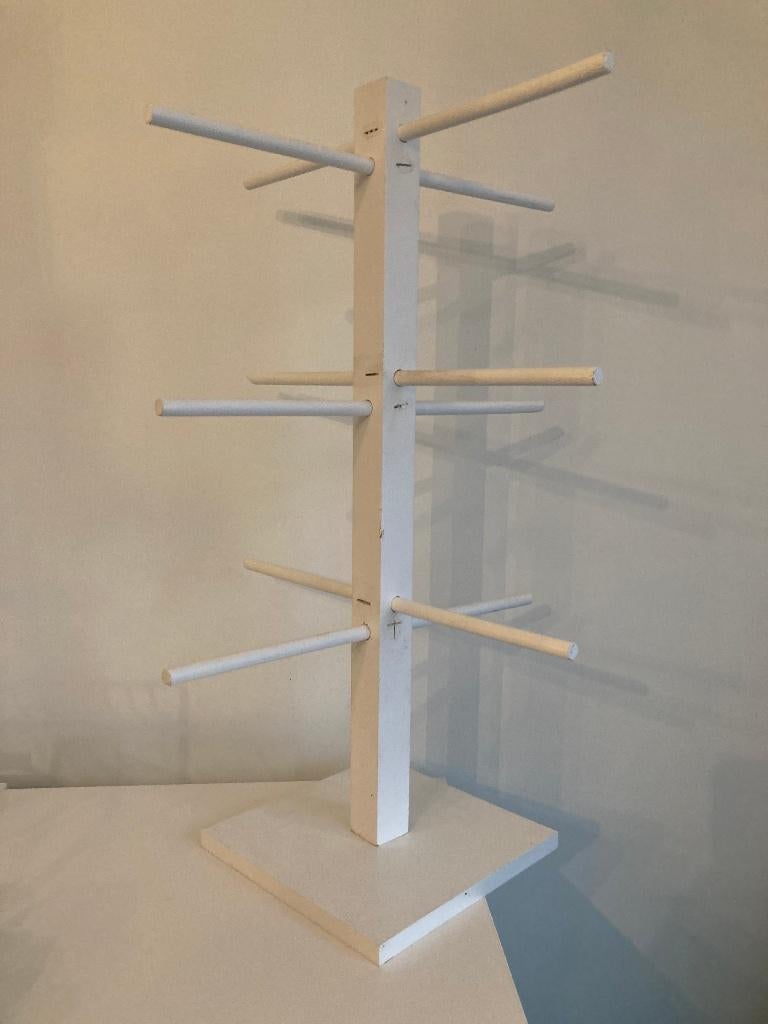 Houten display rekje, Ophalen of Verzenden, Gebruikt