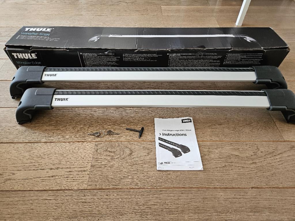 Thule WingBar Edge 9595 dakdragers (90/98 cm), Auto diversen, Dakdragers, Ophalen, Gebruikt