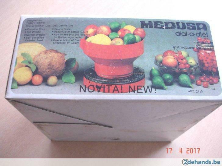 Keukenweegschaal., Nieuw
