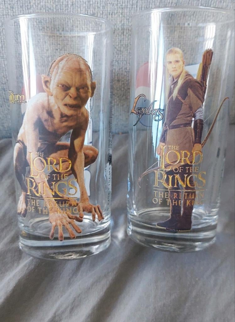 2 glazen Pepsi The Lord of the Rings, Ophalen of Verzenden