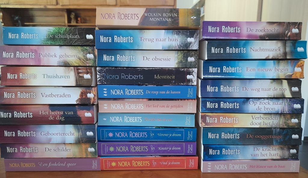 Thrillers/romans Nora Roberts, Daniel Cole, Isabel Allende.., Enlèvement, Utilisé, Diverse auteurs, Belgique
