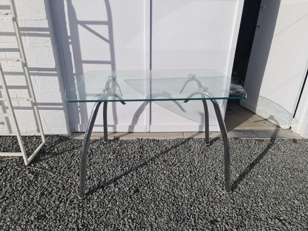 Bureau en verre, Enlèvement, Utilisé