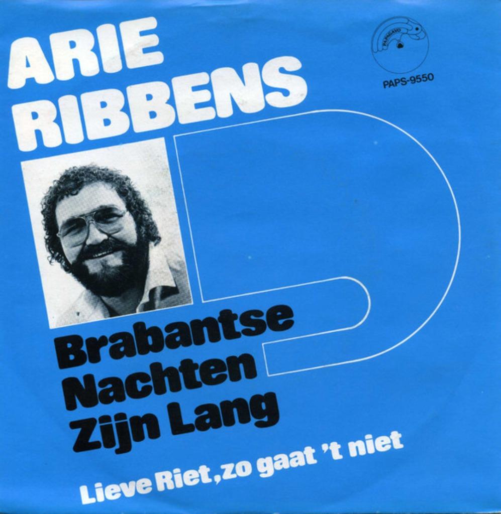 Arie Ribbens - Brabantse Nachten Zijn Lang, Overige genres, 7 inch, Single, Ophalen of Verzenden