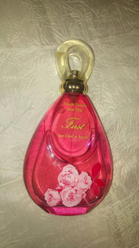 Vintage Flacon parfum toilette Van Cleef & Arpels First, Ophalen of Verzenden, Gebruikt