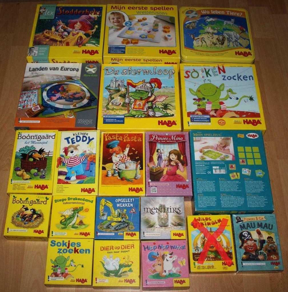 HABA Verschillende spellen, Enlèvement ou Envoi, Utilisé, Haba