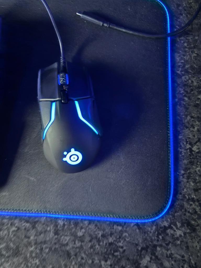 steelseries keyboard en muis, Azerty, Ophalen of Verzenden, Zo goed als nieuw, Steelseries