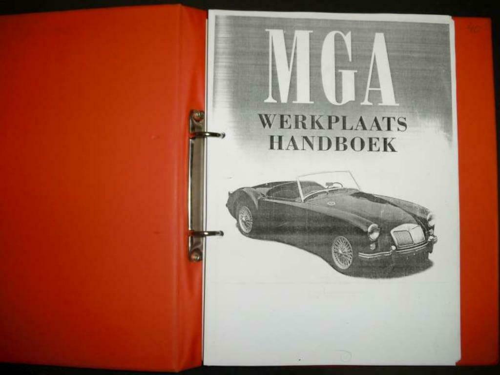 MGA werkplaatshandboek, Autos, MG, Particulier, Achat, A