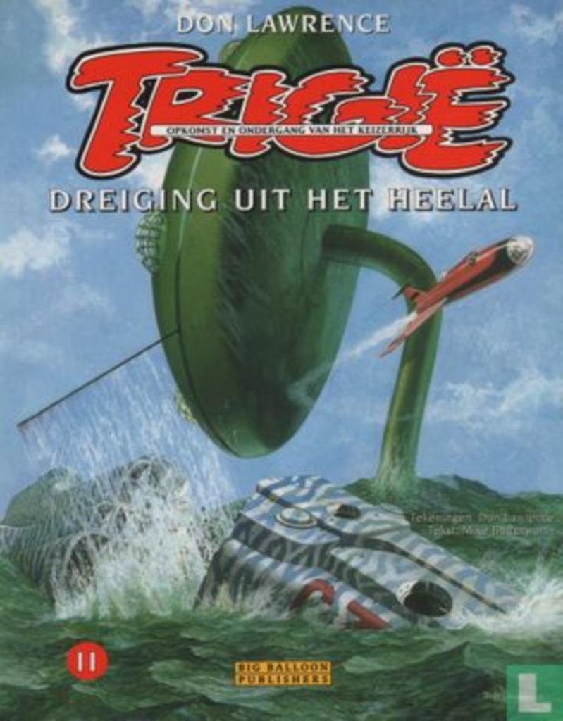 10x Trigië - Big Balloon serie - Nieuwstaten!, Boeken, Stripverhalen, Meerdere stripboeken, Verzenden, Zo goed als nieuw
