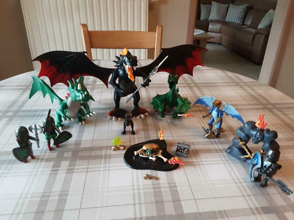 Playmobil dragons ( knights ), Ophalen of Verzenden, Gebruikt
