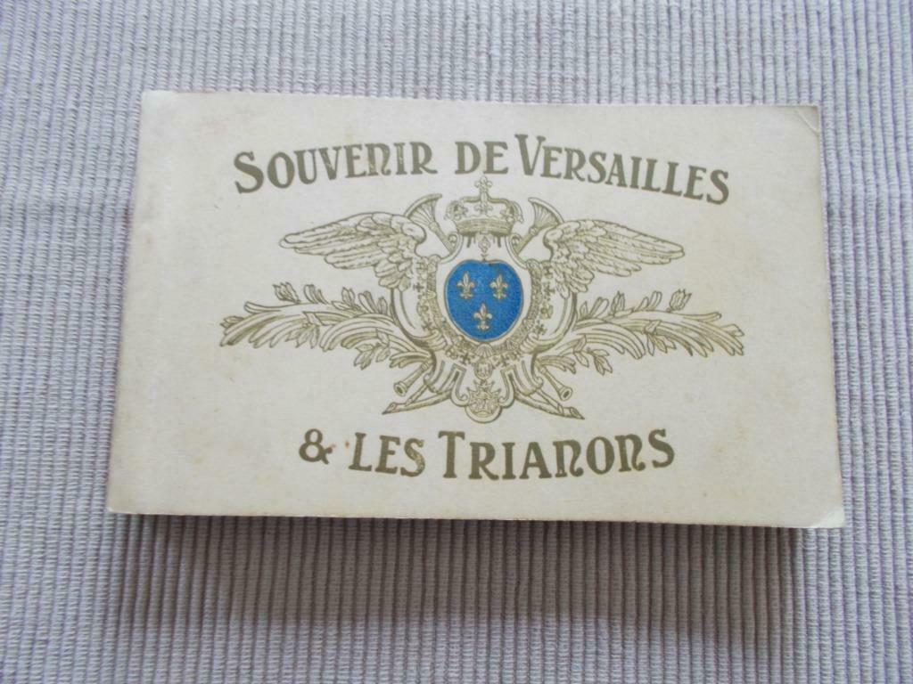 Carnet de 30 CP "Souvenir Versailles et Trianons", Envoi