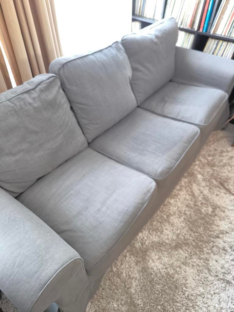 Ikea EKTORP FAUTEUIL 3 PLACES GRIS, Enlèvement, Comme neuf, Tissus